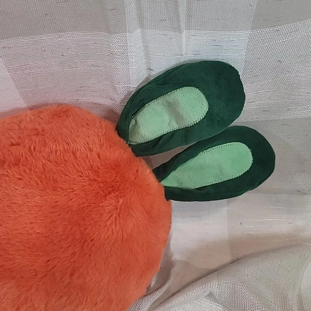 Target Bullseye Playground Carrot Shaped Pillow w/Bunny Ears 18